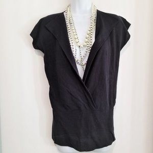 NWOT Made in Italy  dark blue sleeveless sweater